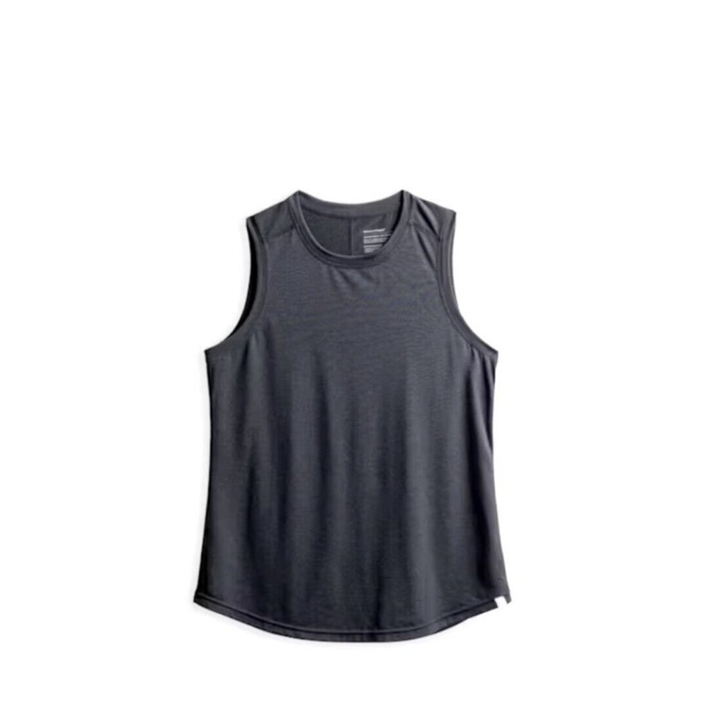 Ministry Of Supply‎ Womens Composite Merino Active Tank Top in Black Size S